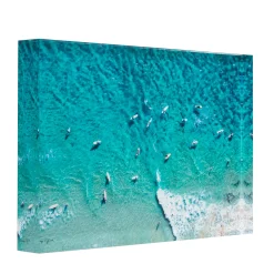 DESTINATION TOWELS Acrylic Block LONGBOARD HEAVEN