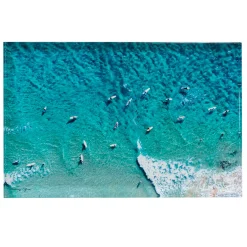 DESTINATION TOWELS Acrylic Block LONGBOARD HEAVEN