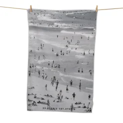 DESTINATION TOWELS Tea Towel BEACH SCENE