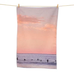 DESTINATION TOWELS Tea Towel MORNING LINEUP