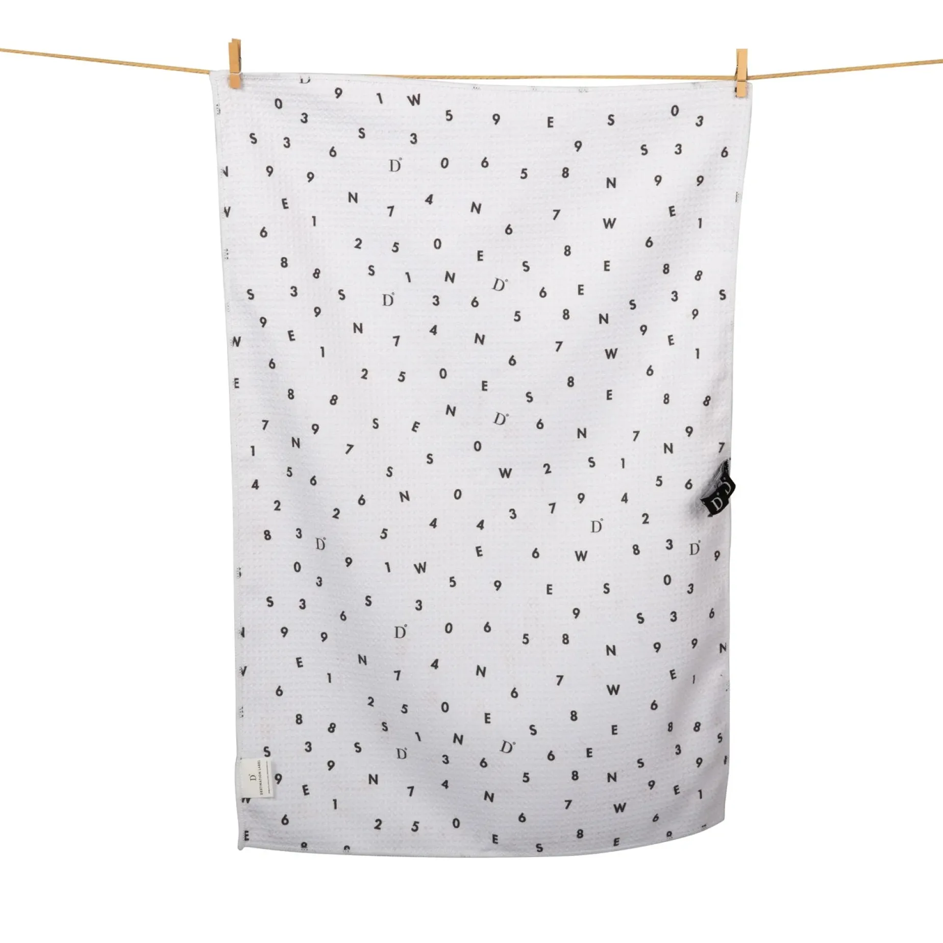 DESTINATION TOWELS Tea Towel MORNING LINEUP