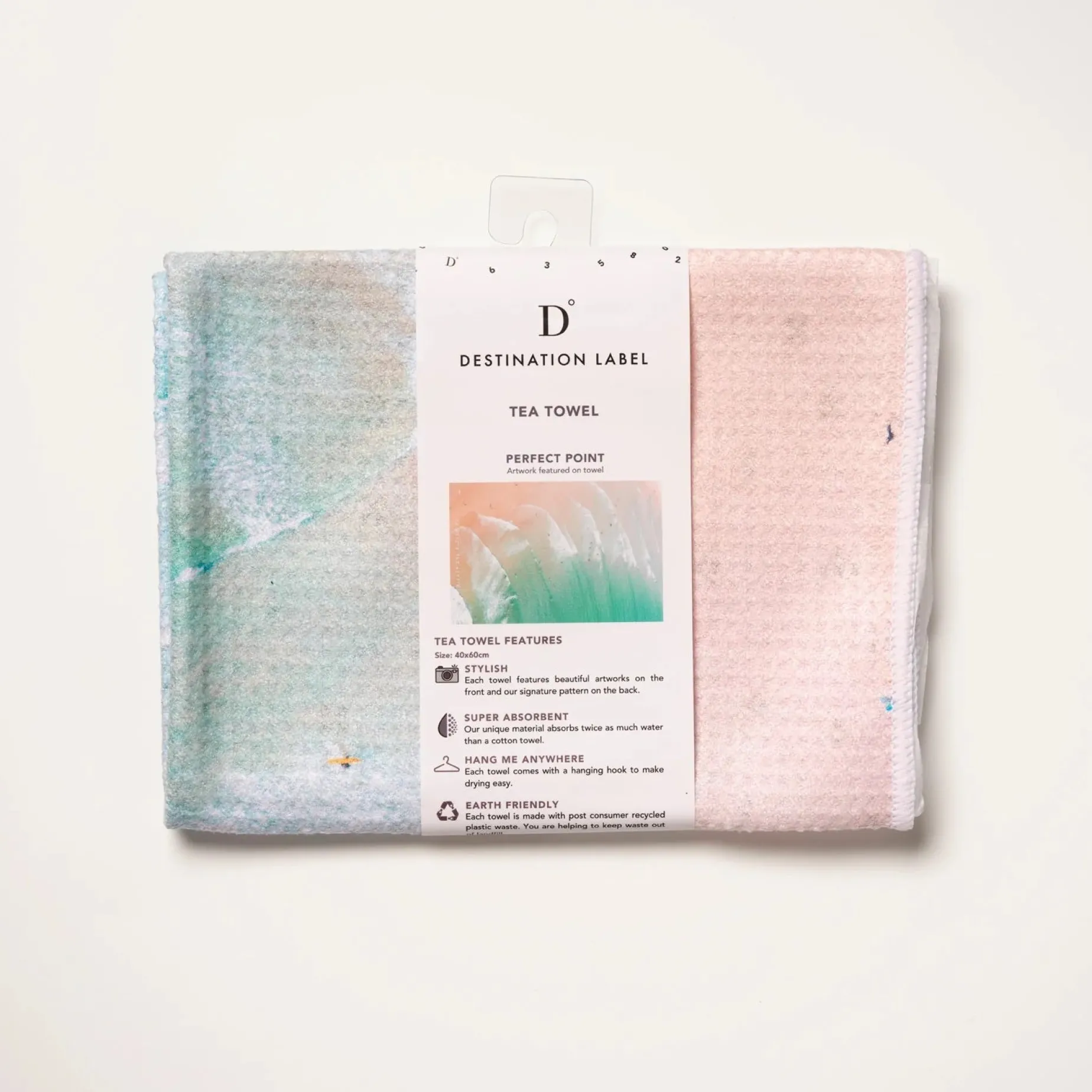 DESTINATION TOWELS Tea Towel PERFECT POINT