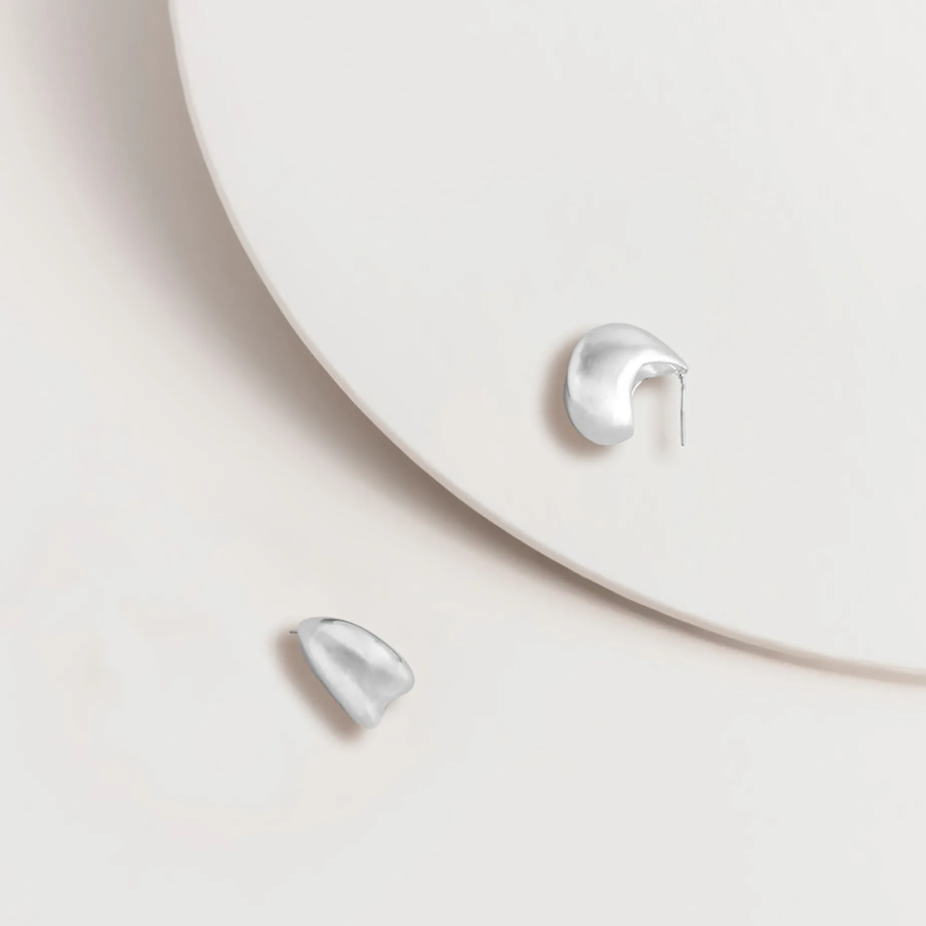 Droplet Earrings SILVER