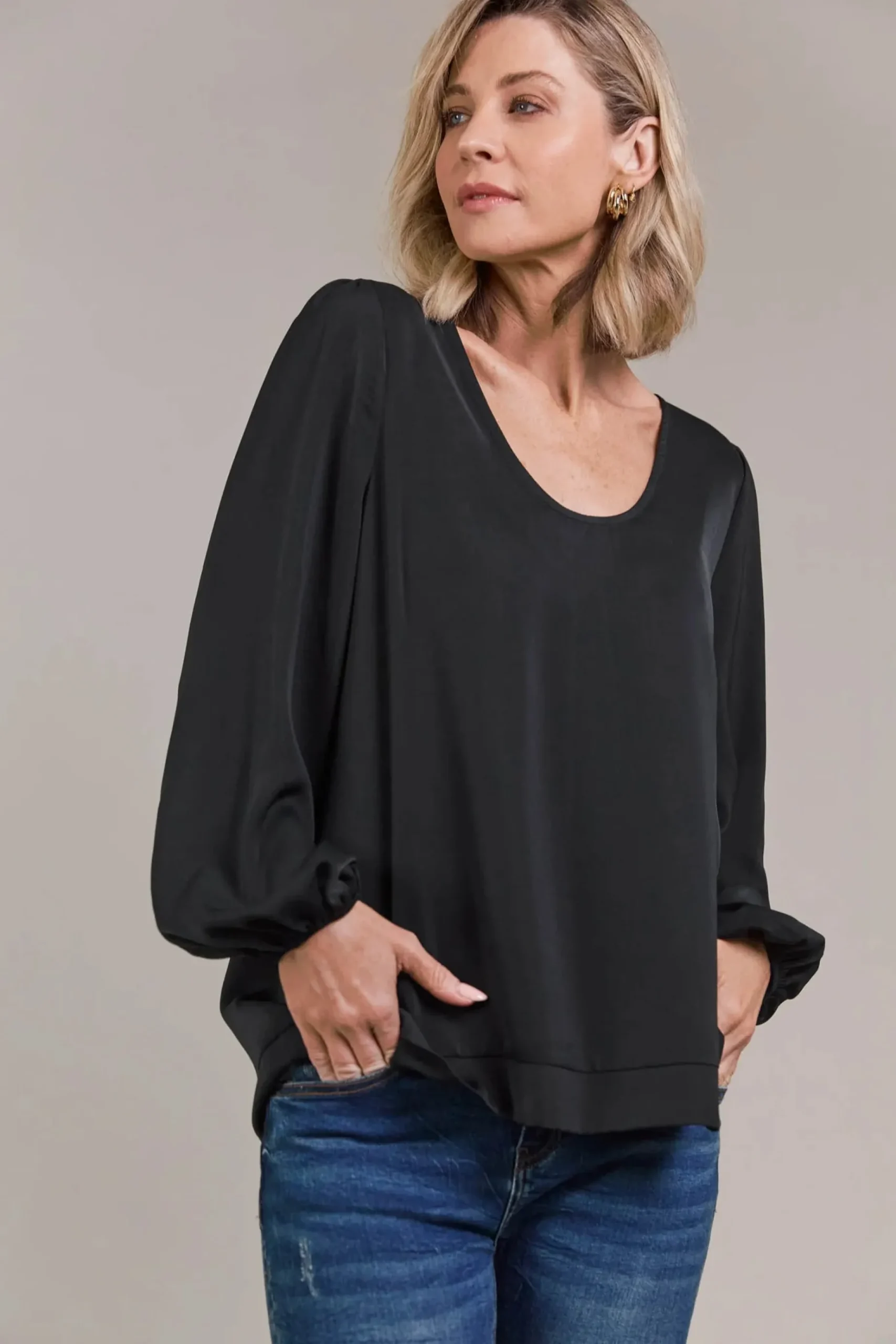 EB&IVE Elsie Top BLACK