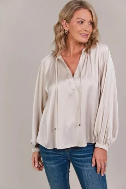 EB&IVE Ivy Blouse CLAY