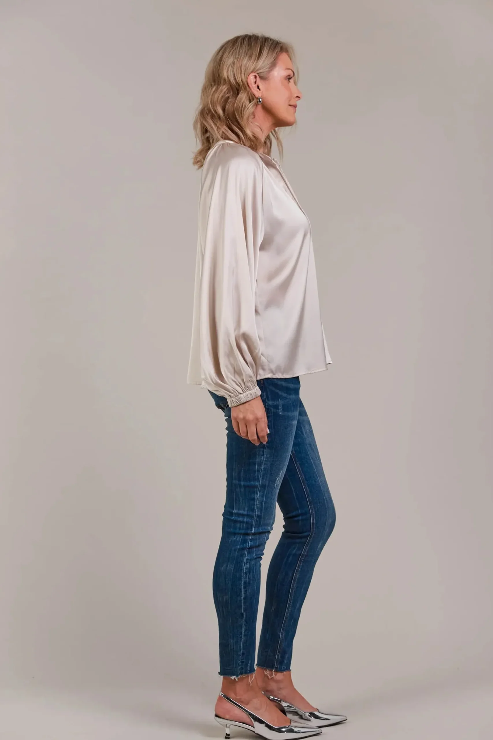 EB&IVE Ivy Blouse CLAY