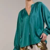 EB&IVE Ivy Blouse TEAL