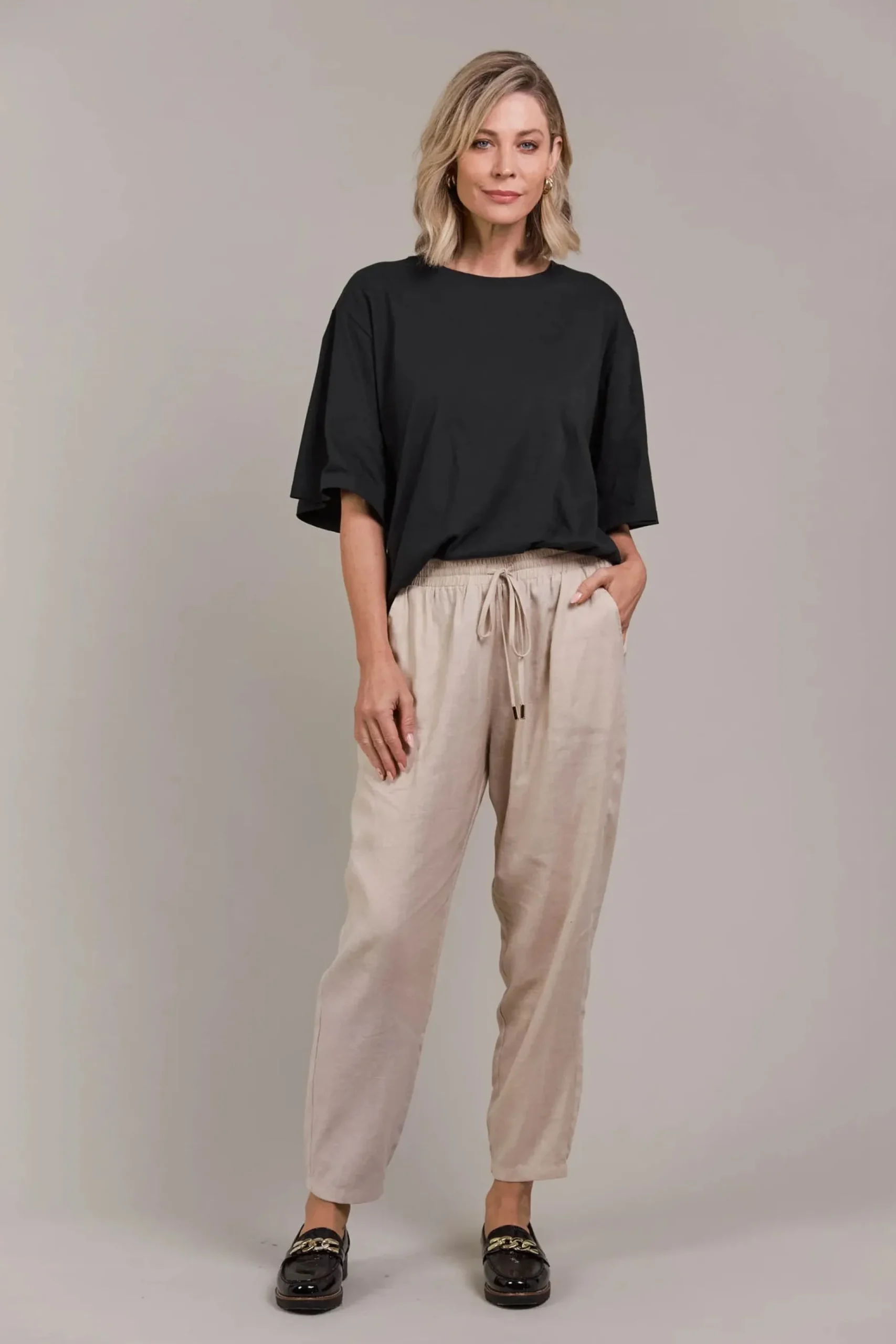 EB&IVE Laax Relaxed Pant ECRU