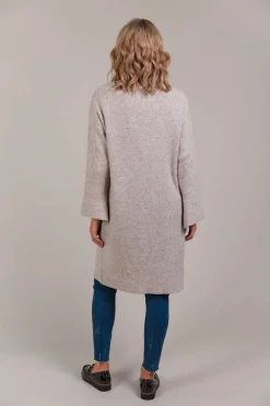 EB&IVE Merano Oversize Cardigan FLAX