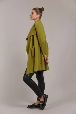 EB&IVE Palmer Relaxed Cardigan CHARTREUSE
