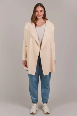 EB&IVE Palmer Relaxed Cardigan ECRU