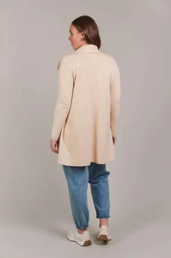 EB&IVE Palmer Relaxed Cardigan ECRU