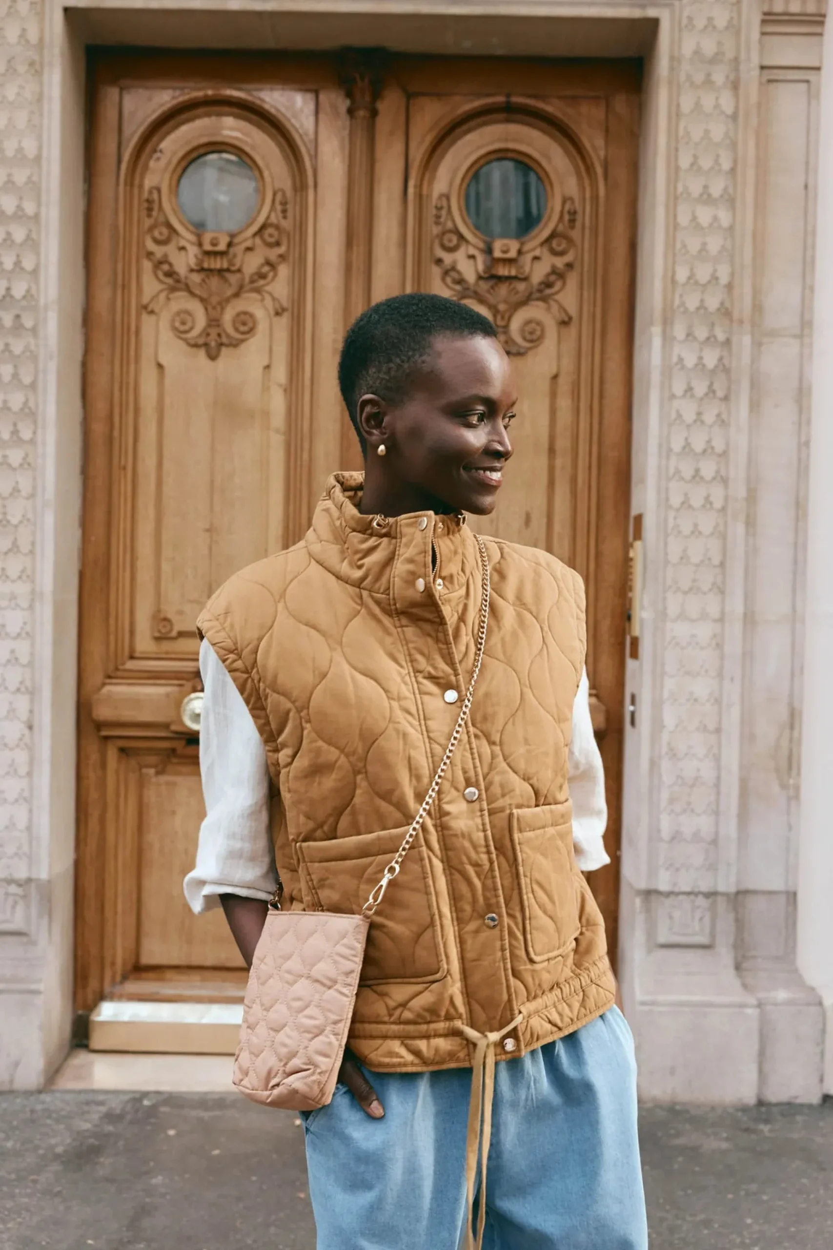 EB&IVE Pepi Vest TOBACCO