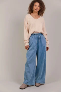 EB&IVE Pepi Wide Pant DENIM