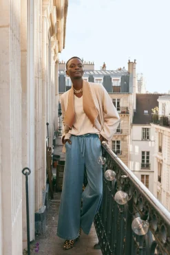 EB&IVE Pepi Wide Pant DENIM