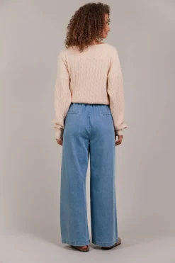 EB&IVE Pepi Wide Pant DENIM