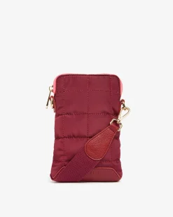 ELMS + KING Baker Phone Bag BURGUNDY