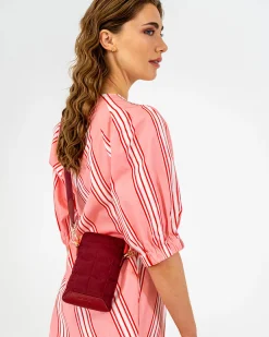 ELMS + KING Baker Phone Bag BURGUNDY