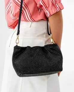 ELMS + KING Monty Crossbody BLACK WEAVE