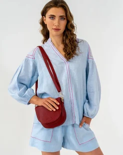 ELMS + KING Salerno Petite BURGUNDY