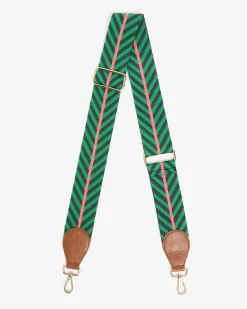 Elms & King Accent Strap GREEN/NAVY