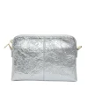 Elms & King Bowery Wallet SILVER CRINKLE