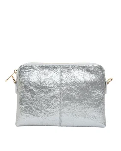 Elms & King Bowery Wallet SILVER CRINKLE