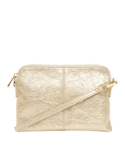 Elms & King Bowery Wallet GOLD CRINKLE