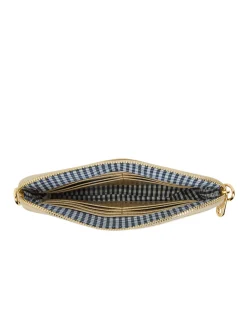Elms & King Bowery Wallet GOLD CRINKLE