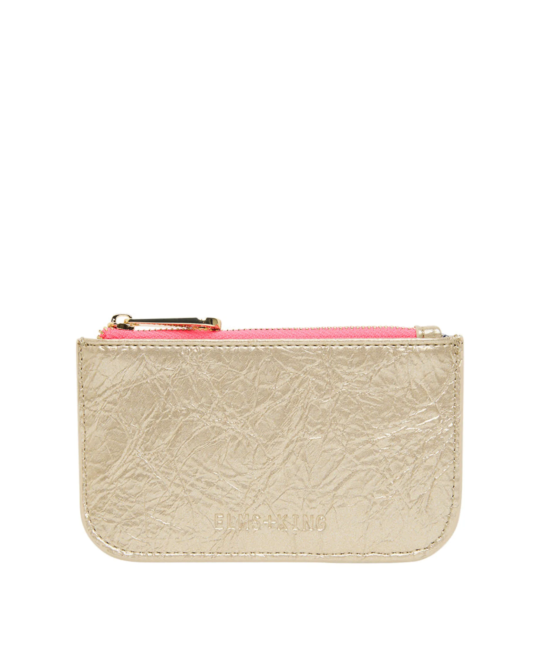 Elms & King Centro Wallet GOLD CRINKLE