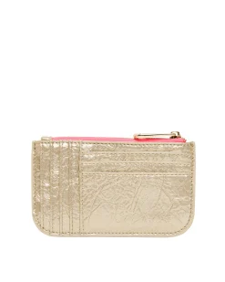 Elms & King Centro Wallet GOLD CRINKLE