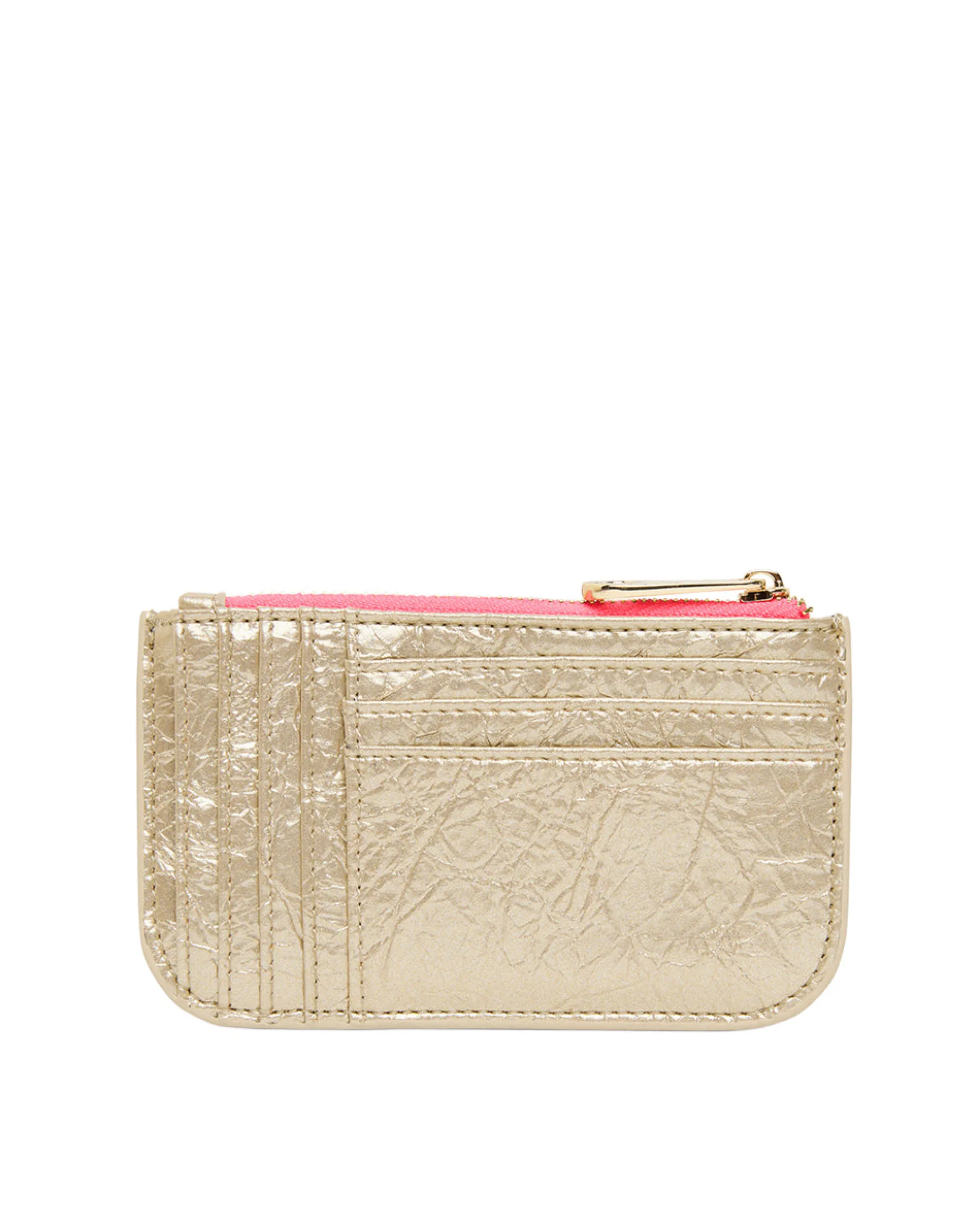 Elms & King Centro Wallet GOLD CRINKLE