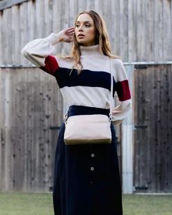 ELMS & KING Large Burbank Crossbody NEUTRAL