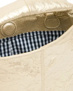 ELMS & KING Linton Crossbody GOLD CRINKLE