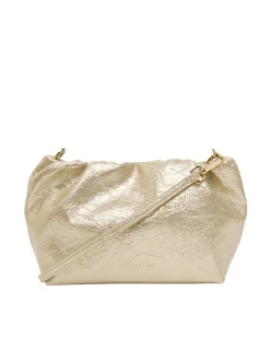 ELMS & KING Monty Crossbody GOLD CRINKLE