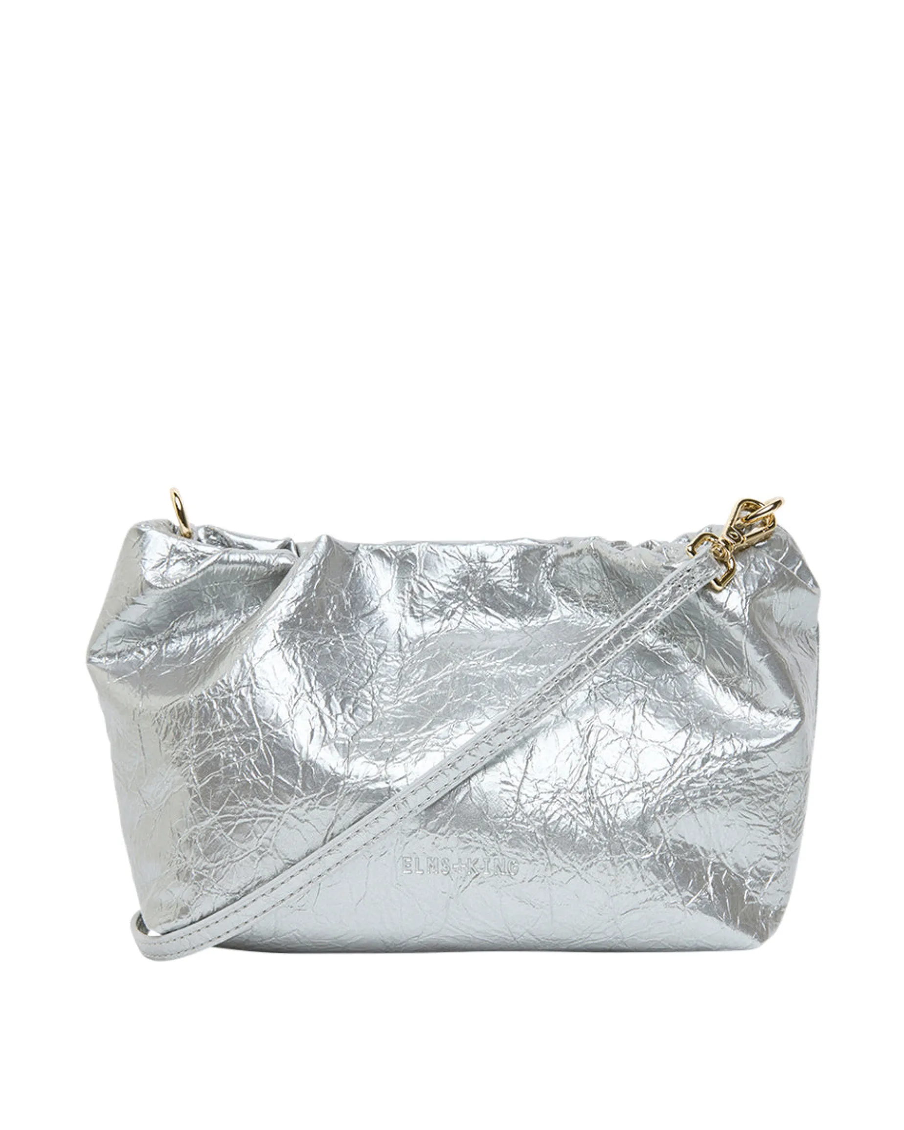 Elms & King Monty Crossbody SILVER CRINKLE