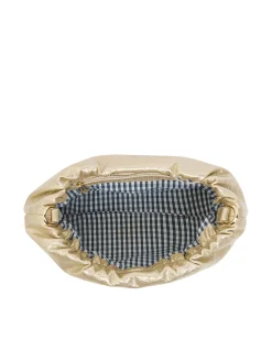 ELMS & KING Monty Crossbody GOLD CRINKLE