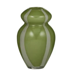 Epsom Glass Vase GREEN/SAGE
