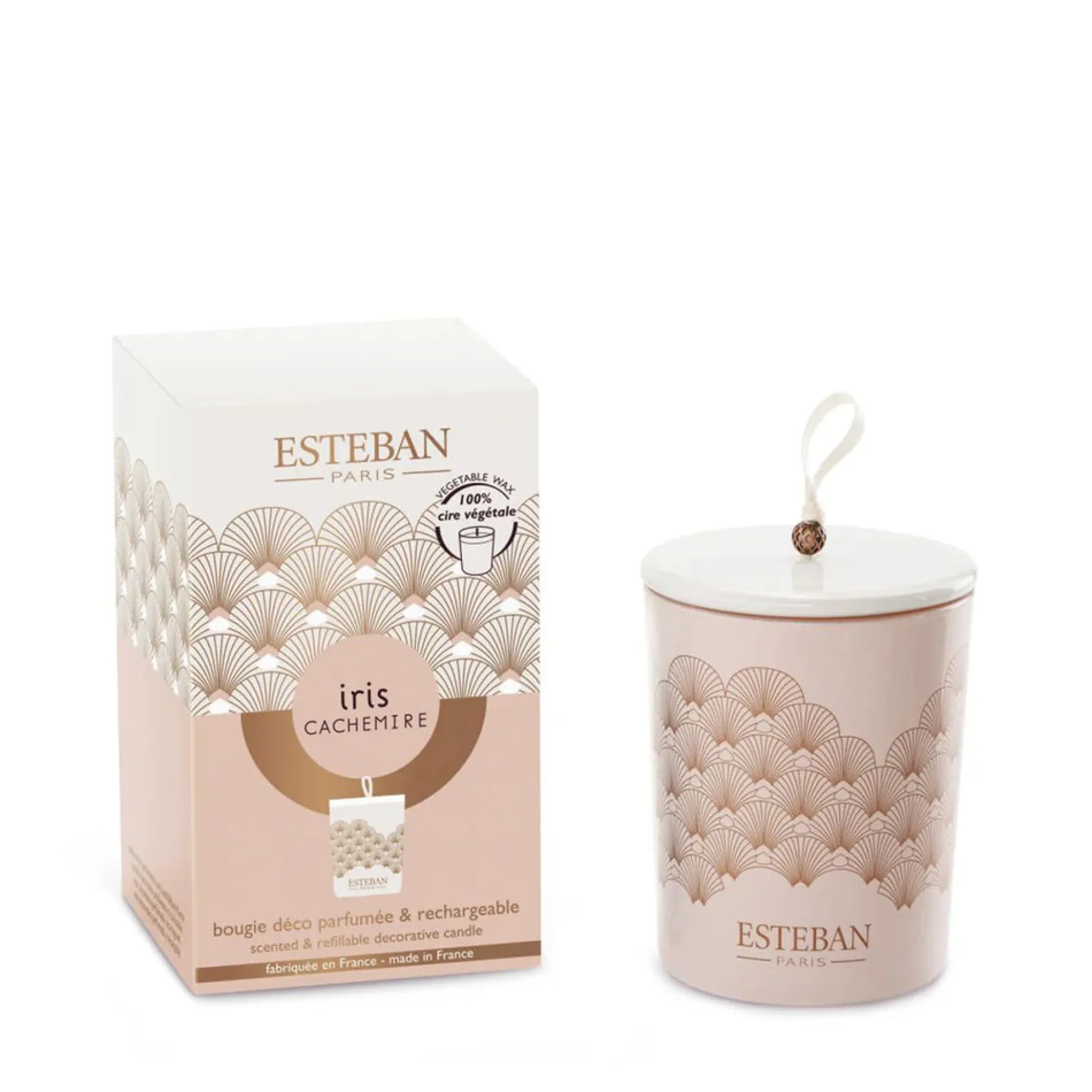 Esteban Candle IRIS CACHEMIRE