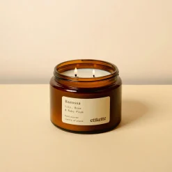 ETIKETTE Double Wick Candle BAROSSA