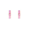 FAIRLEY Crystal Huggies PINK OPAL