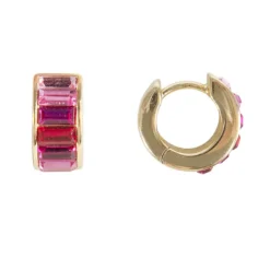 FAIRLEY Crystal Huggies PINK OMBRE