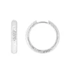 FAIRLEY Maxi Hoops ANTIQUE SILVER