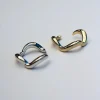 F&H STUDIOS Wave Ear Cuff SILVER