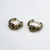 F+H Fantasy Gemstone Huggies PERIDOT