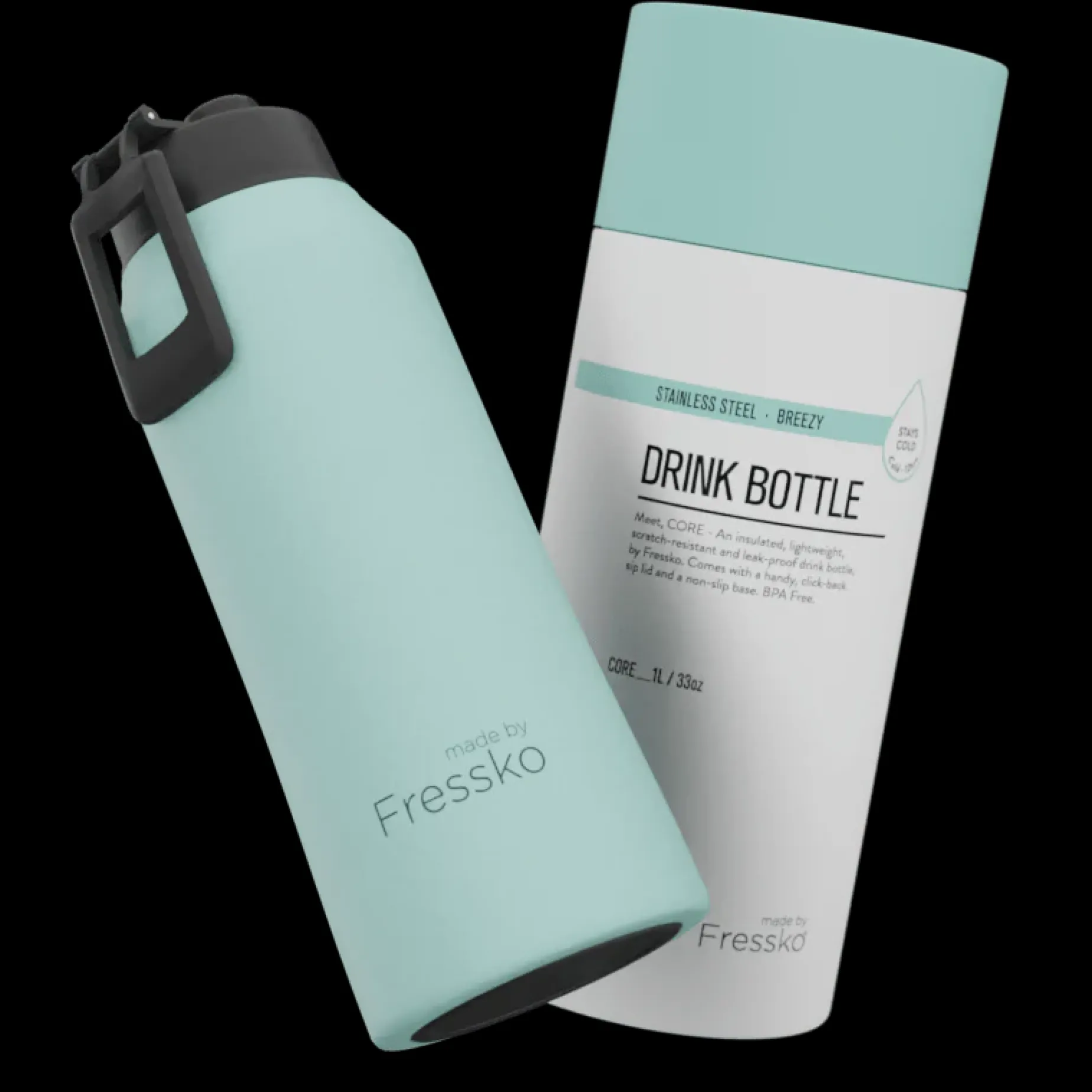 FRESSKO 1L Drink Bottle BREEZY