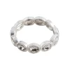 Gem Stretch Bracelet SILVER