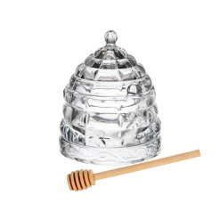 Glass Honey Jar