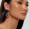 Glass Trio Event Earrings