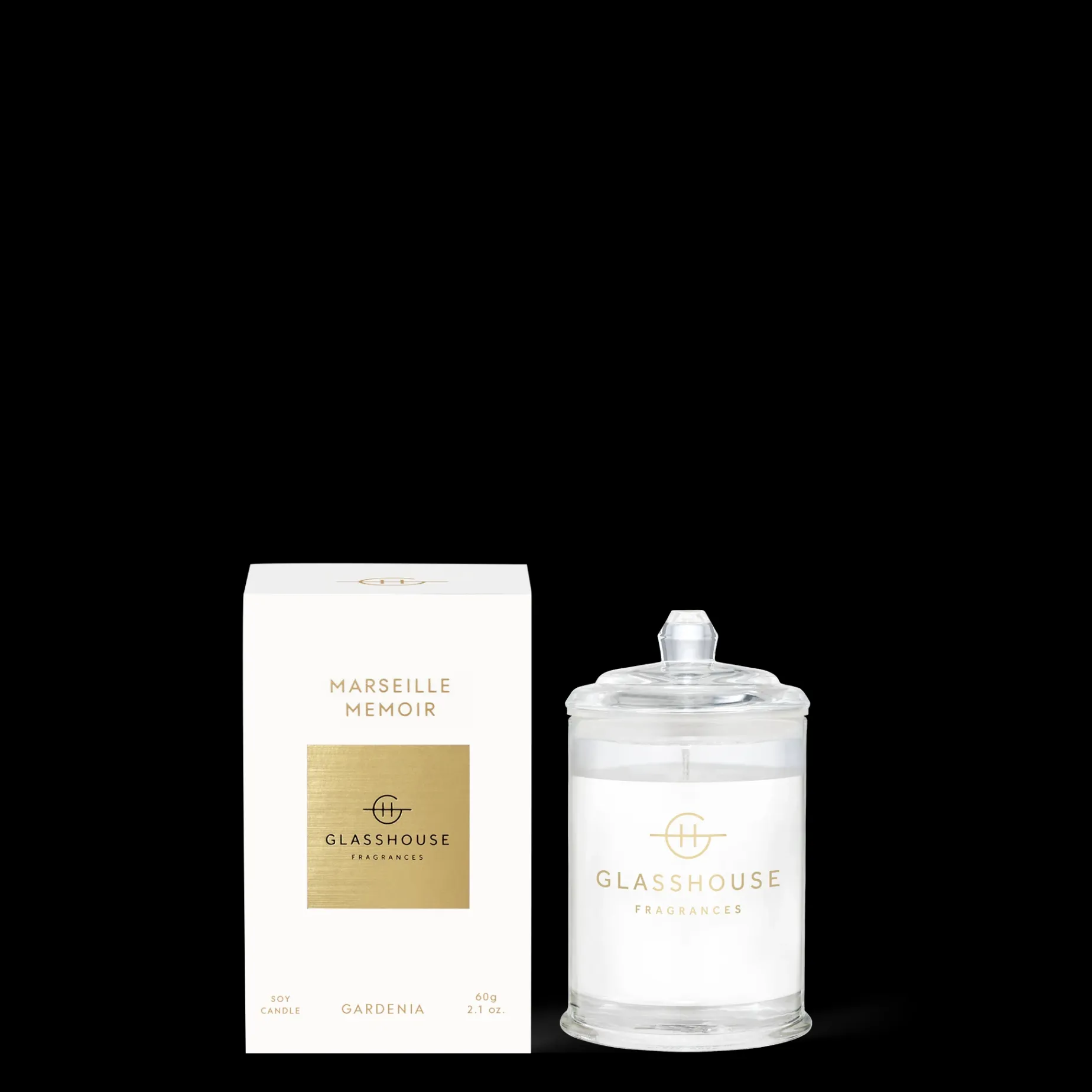 GLASSHOUSE 60g Candle MARSEILLE MEMOIR